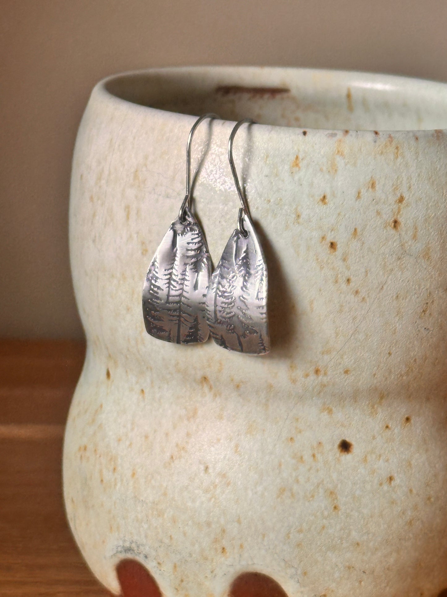 Fine Silver Earring