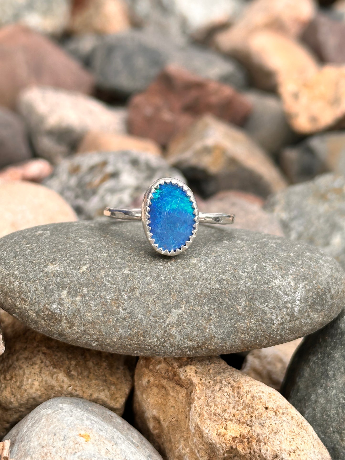 Opal size 7 3/4