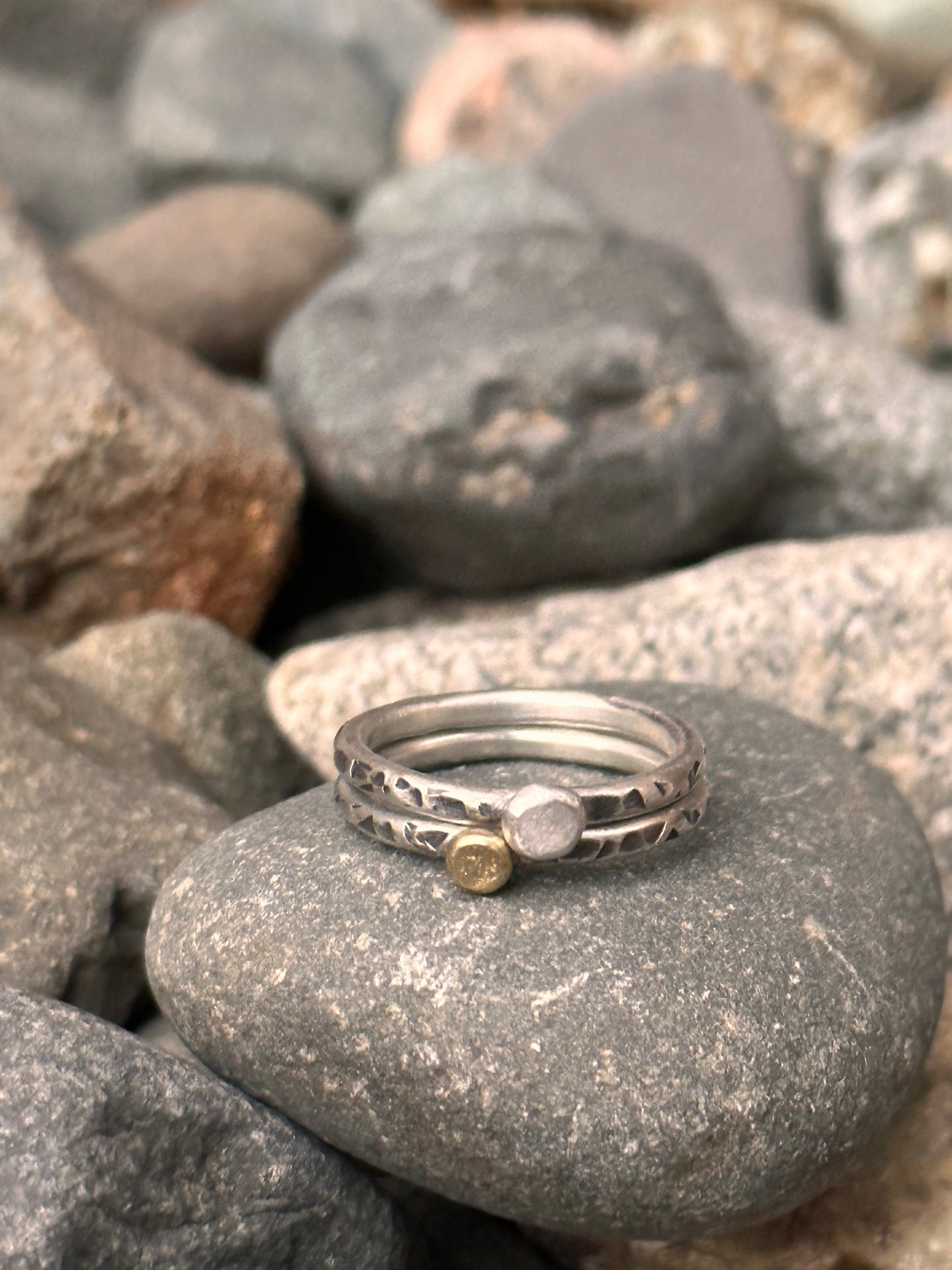 Stamped Stacking Band