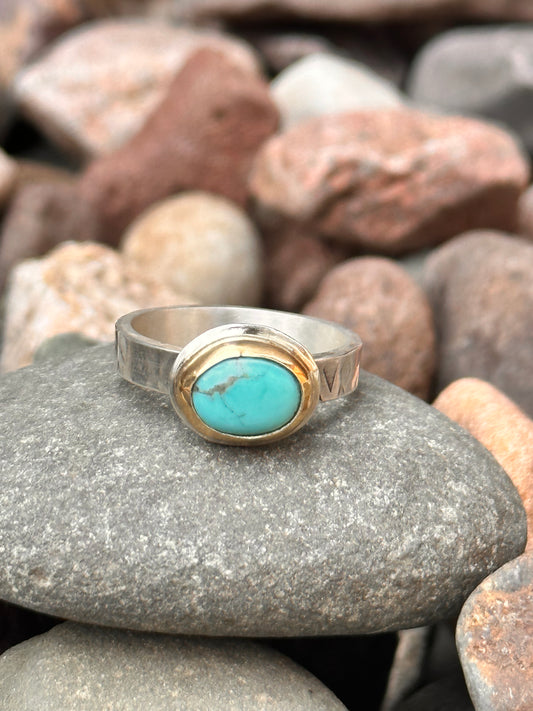 18k Turquoise Size 8