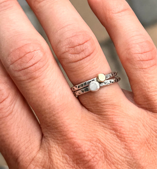 Stamped Stacking Band