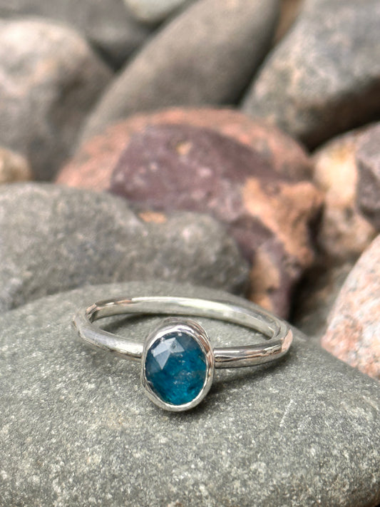 Blue Apatite size 7.5