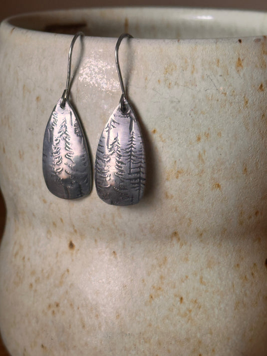 Fine Silver Earring