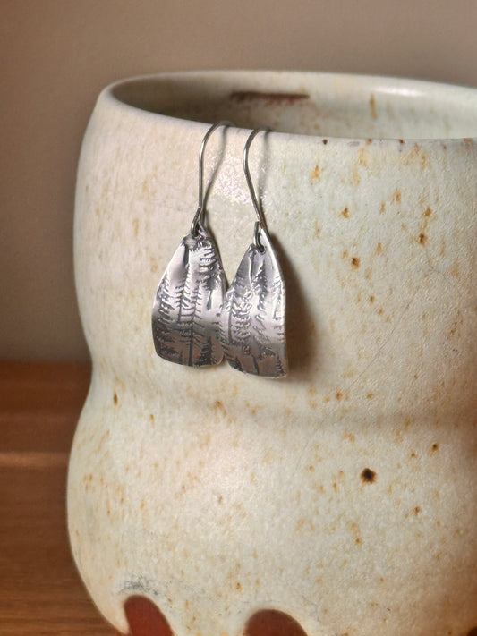 Fine Silver Earring