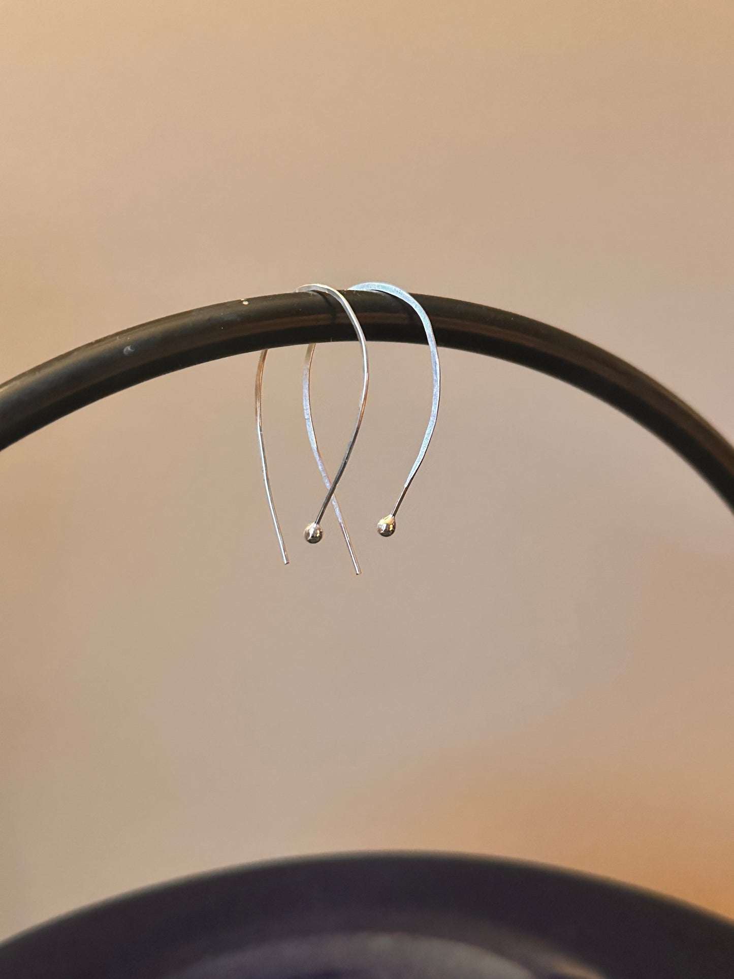 Rounded Threader Earring