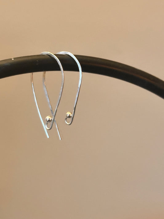 Rounded Threader Hook Earring