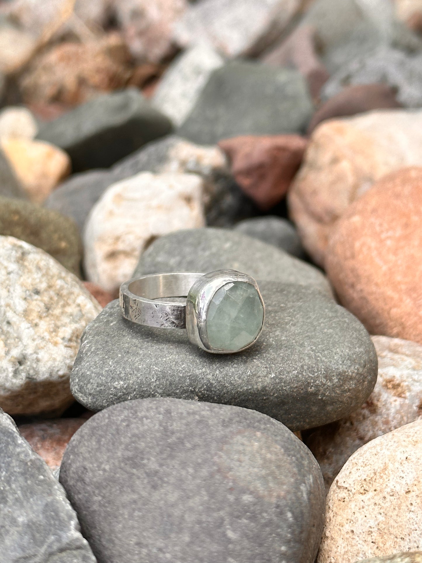 Aquamarine size 8